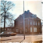 (Fam. Dijkmans Schoen & Lederhandel aan de Hoogstraat nr. 257 te Gestel en Blaarthem in 1976)